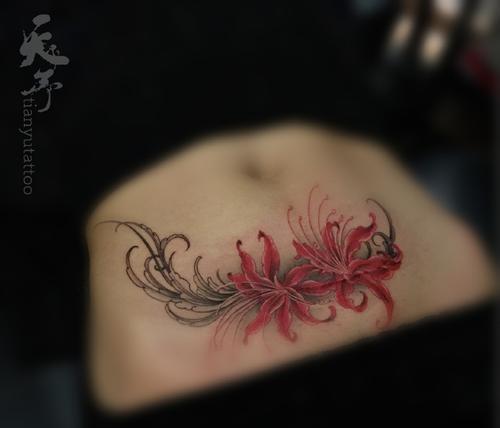 彼岸花纹身？生死轮回的密码爱与思念的花语是什么