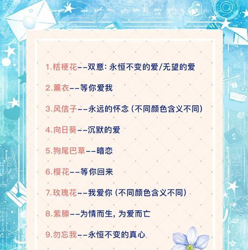小孩子适合了解哪些花语？