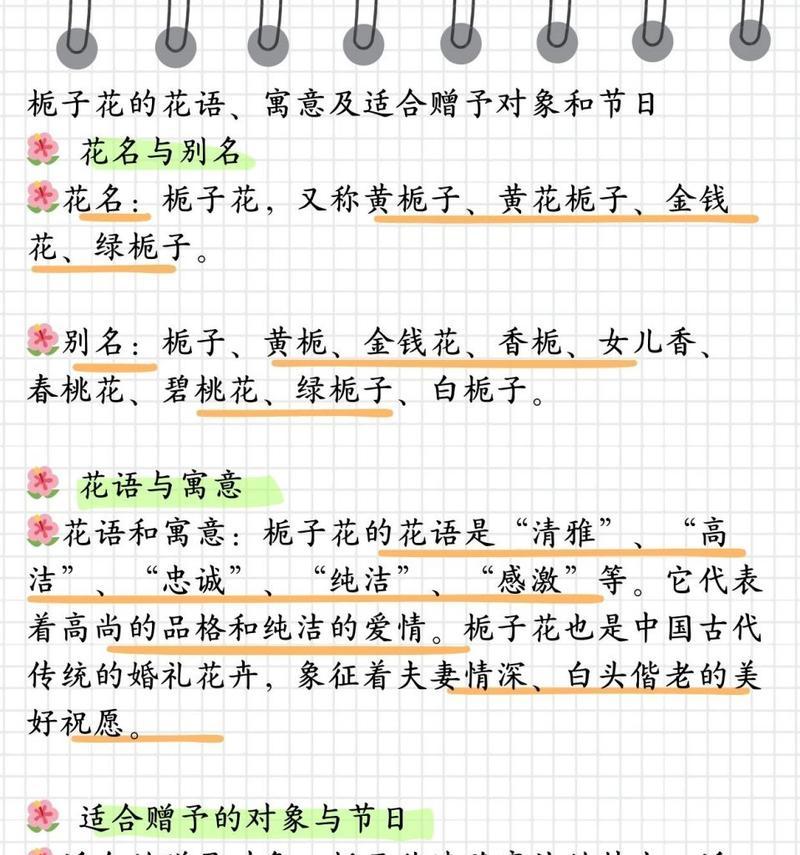 知道栀子花的花语吗？它代表了什么？