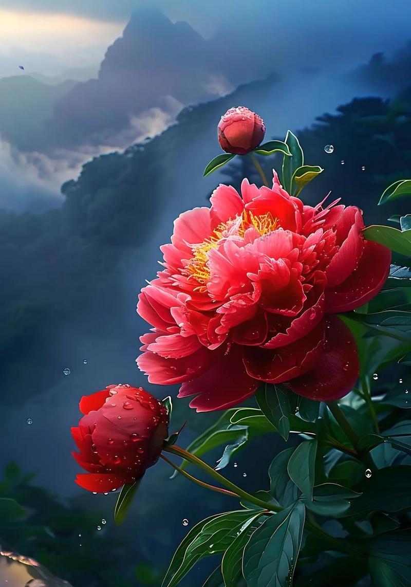 牡丹花开花的秘诀是什么？