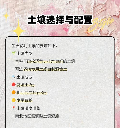 生石花的正确栽种方法是什么？需要注意哪些事项？