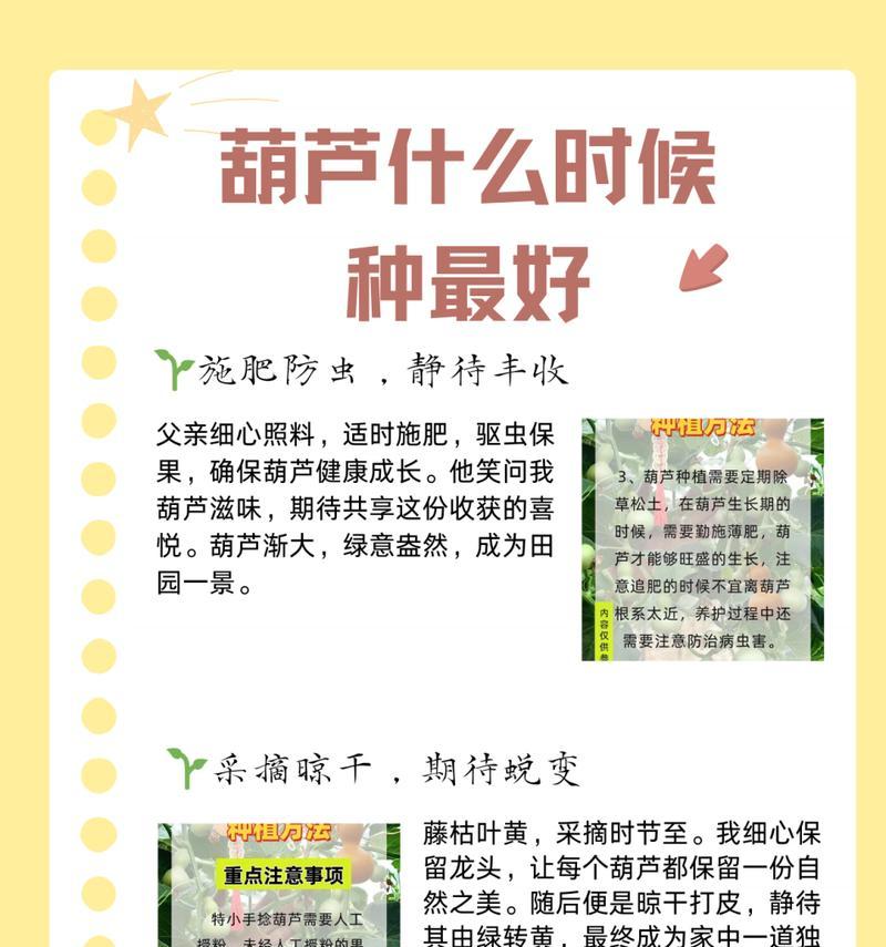 葫芦种子催芽方法是什么？如何提高发芽率？