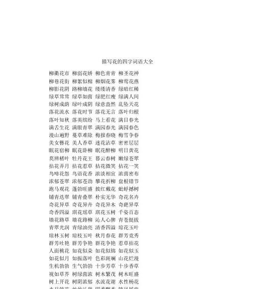 花的吉祥寓意词语有哪些？如何正确使用？
