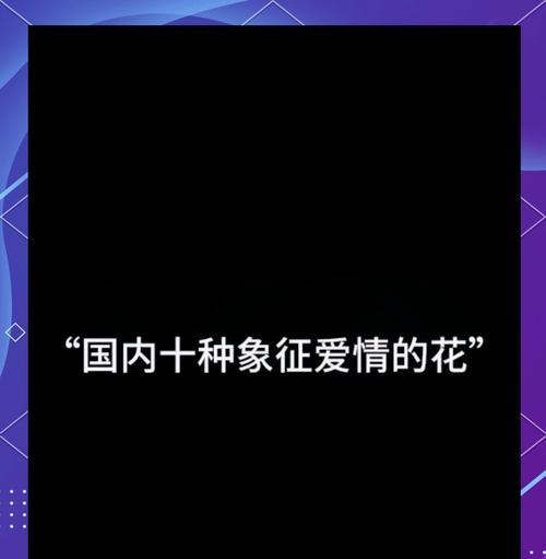 哪些花寓意着遇到爱情？