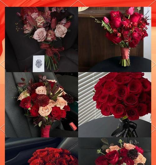红玫瑰和腊梅手捧花的寓意是什么？