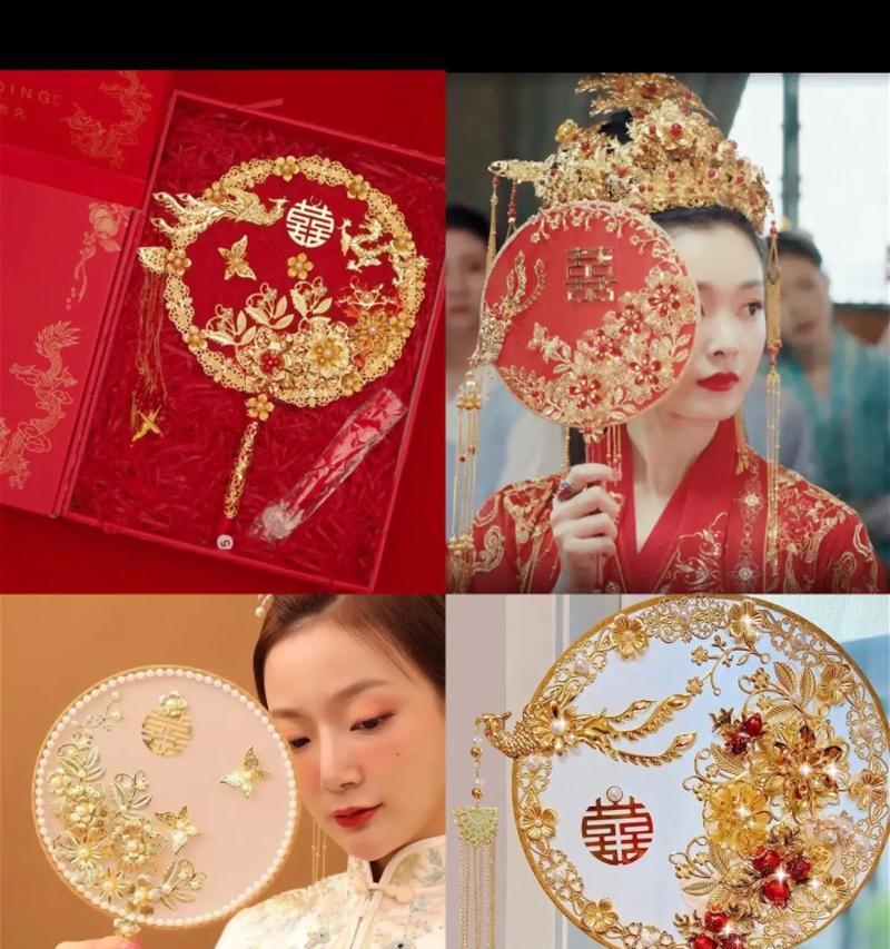 金色扇子手捧花有何特殊含义？